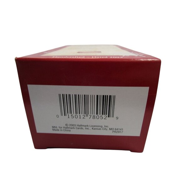 Hallmark Keepsake Ornament Kris Kringle Vintage 2003 Handcrafted NIB Box Wear - Picture 3 of 8